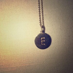 Kate Spade “E” Initial Pendant